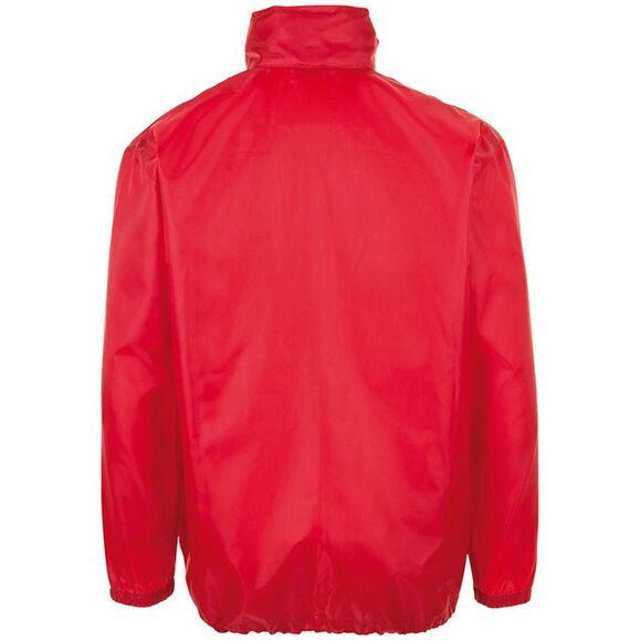 SOLS Unisex Shift Showerproof Windbreaker Jacket / Red - Picture 2 of 4